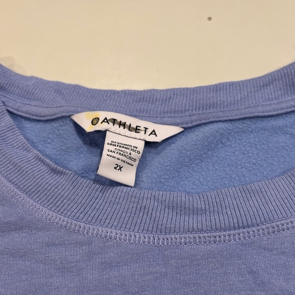 Athleta coaster luxe sweatshirt size 2x - Picture 4 of 10